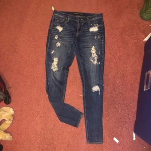 Express ripped legging jeans